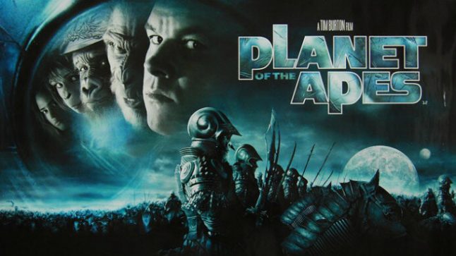 Planet of the Apes 2001 movie poster